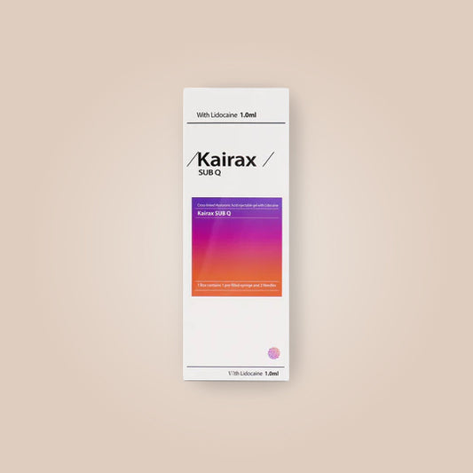 Kairax Sub-Q Dermal Filler | HA Filler with Lidocaine for Contouring & Volume