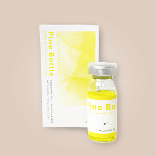 Pine Bottle Fat Dissolver | 10ml Ampoule with Vitamin B2, Lecithin & Bromelain